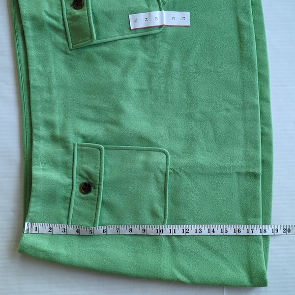NWT Future Collective w/Reese Blutstein Double Pocket Mini Skirt 24 Green - Picture 13 of 15